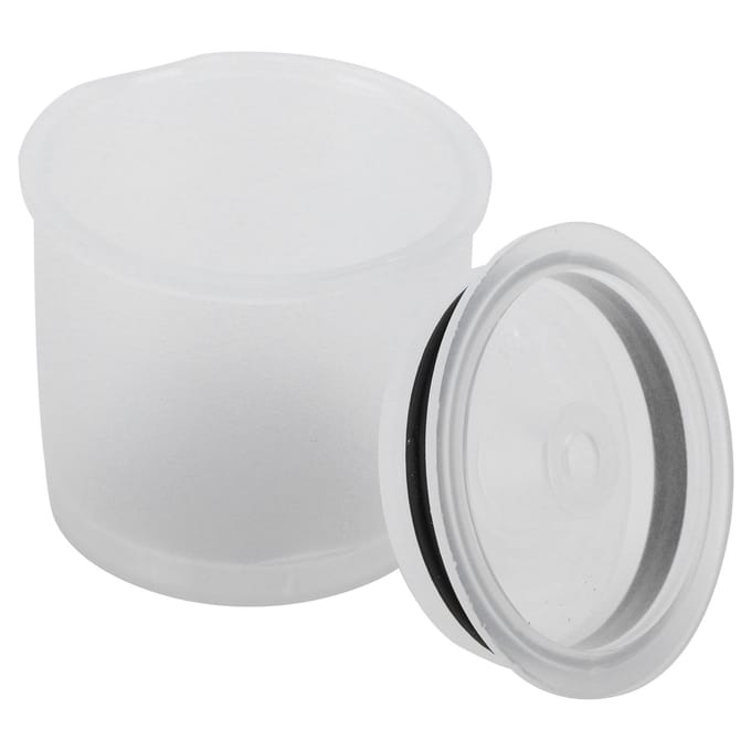 Herbruikbare Koffiefilter Capsule Koffiemachine Onderdelen Geschikt voor illy Koffiemachine Transparant white