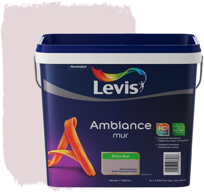 Levis Ambiance Muurverf - Extra Mat - Kersenbloesem - 5L