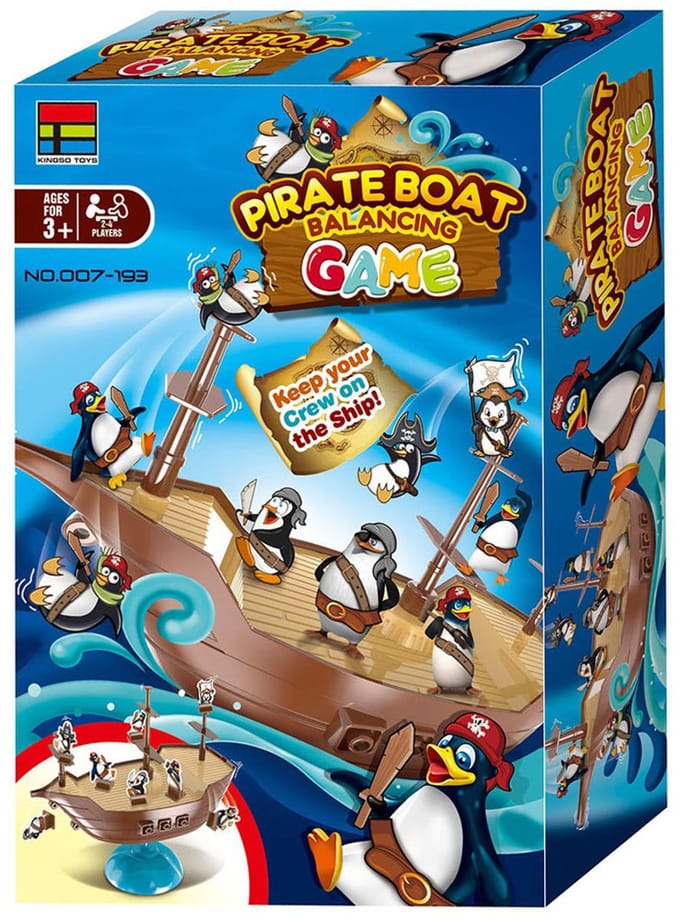 Balansspel Piratenboot