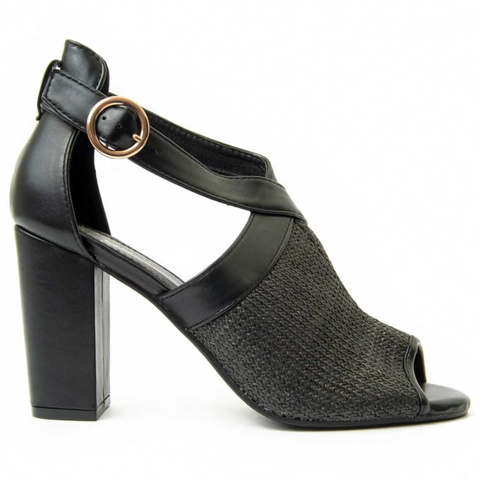 Dames Sandalen met Hak.  Montevita  Avara  92145 39 zwart