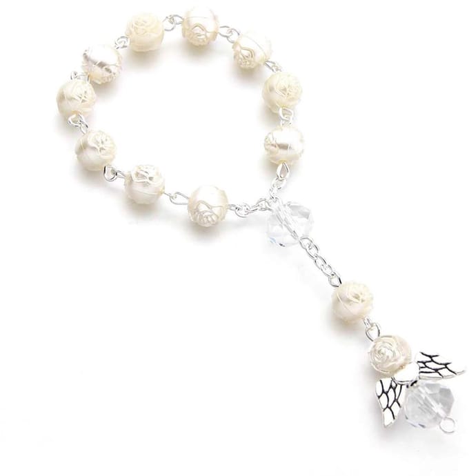 Dailygoods- Rozenkrans Hanger - Auto Decoratie - Rozenkrans Ketting