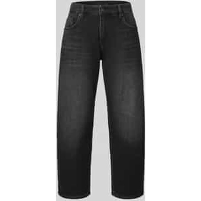Loose fit barrel jeans van mix van modal en katoen met modalgehalte model 'DANNI'