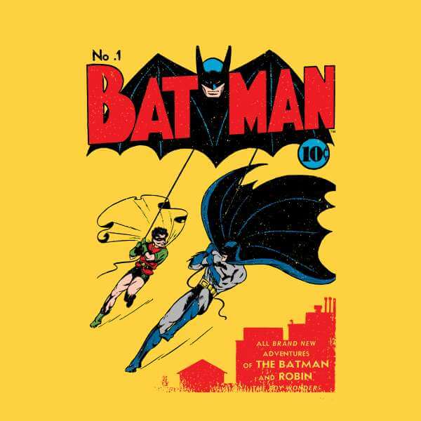 Batman Batman Issue Number One Men's T-Shirt - Yellow - M