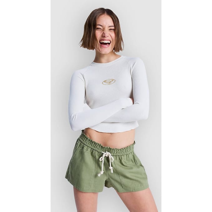 Roxy Oceanside Korte Broek Groen L Vrouw