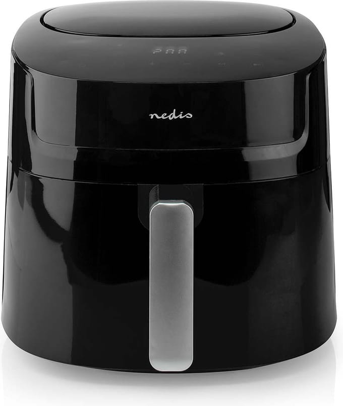 Nedis heteluchtfriteuse 7,2 l timer: 240 min aantal vooringestelde programma's: 8 digitaal zwart 1800 W