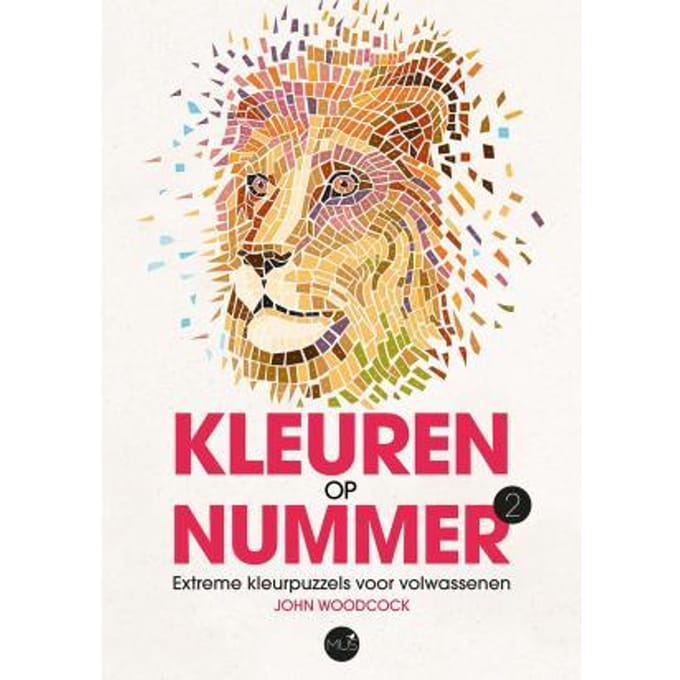 Kleuren op nummer 2 - Paint by number - Kleurenboek