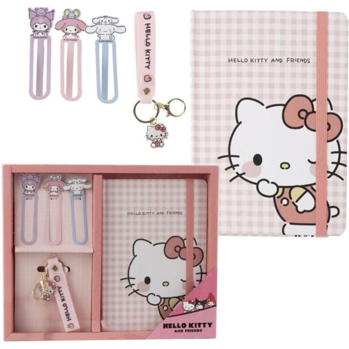 Hello Kitty - Anime Schrijfset - Hello Kitty And Friends - voor Geen - meerkleurig