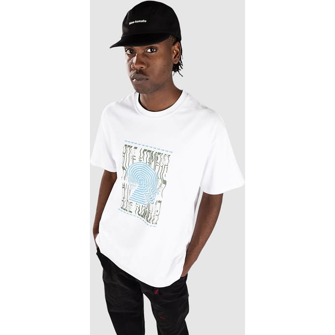 Blue Flowers Generation T-Shirt wit