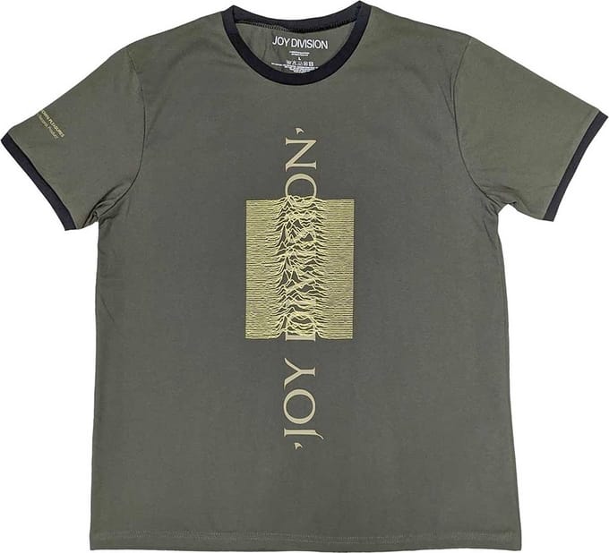 Joy Division - Blended Pulse Heren T-shirt - S - Groen