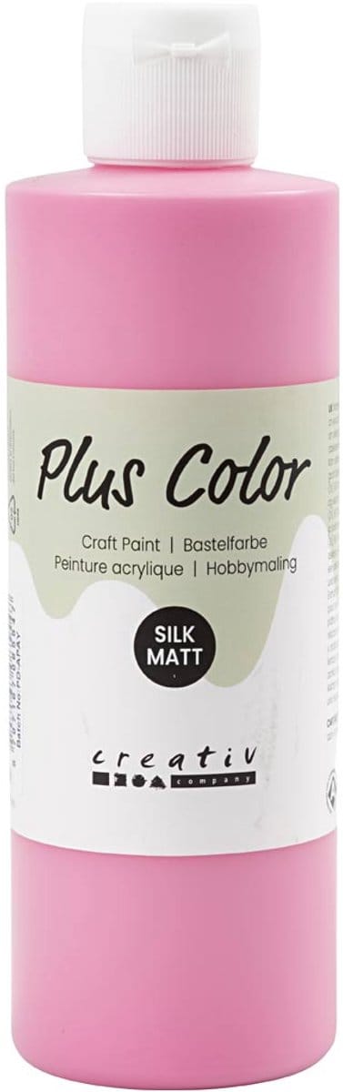 Plus Color Acrylverf, fuchsia, 250 ml/ 1 fles
