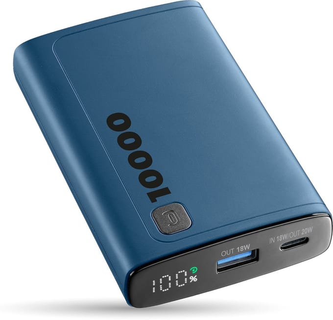 Cellularline Powerbank 10000mAh - PD 20W - Blauw