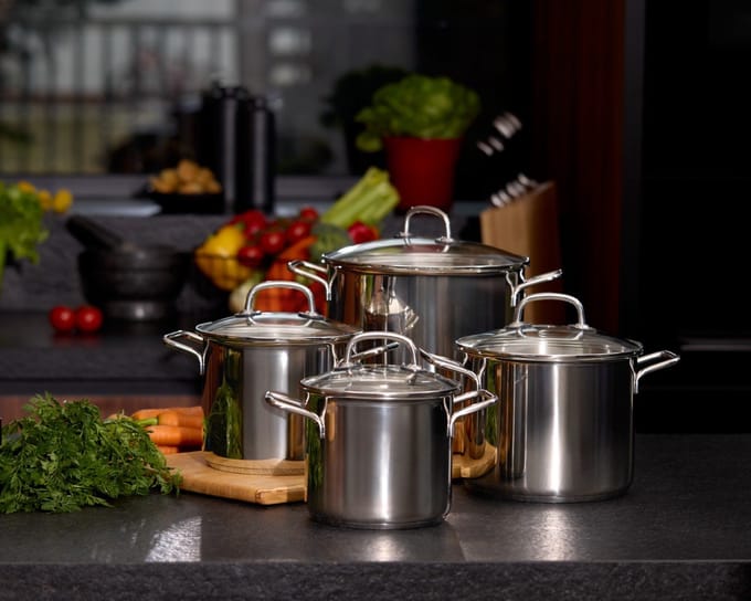 Nois Profi Line - Traditionele Pan - 11,8 Liter - Roestvrij staal
