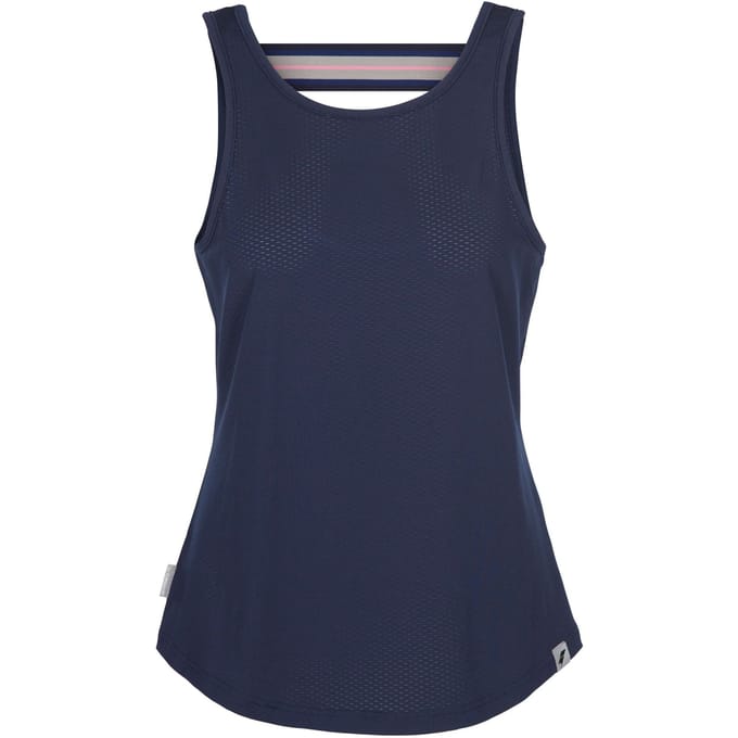 Trespass Dames/dames Emmalyn Lage Rug Vest Top (Marine)