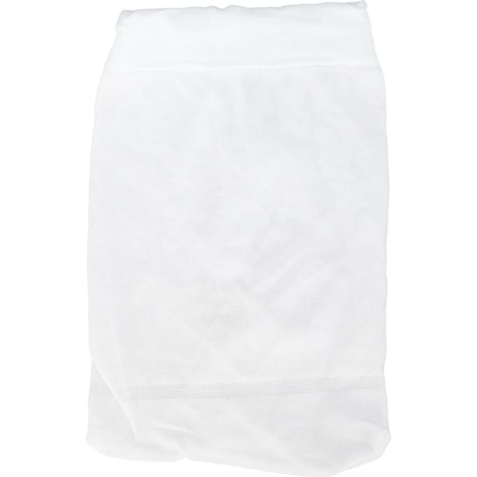 Sac filtrant micro pour écumoire de piscine, sacs filtrants à poussière en maille, fournitures de nettoyage de remplacement white
