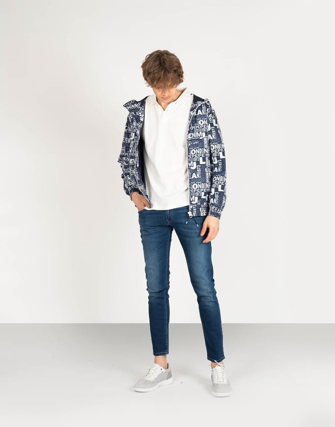 Pepe Jeans jas Tony Mannen Wit