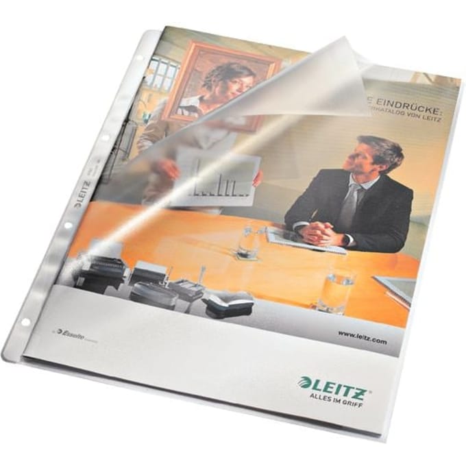 Leitz Premium Showtas - A4 - 0,13 mm - 4-gaats - 1 stuk - Transparant