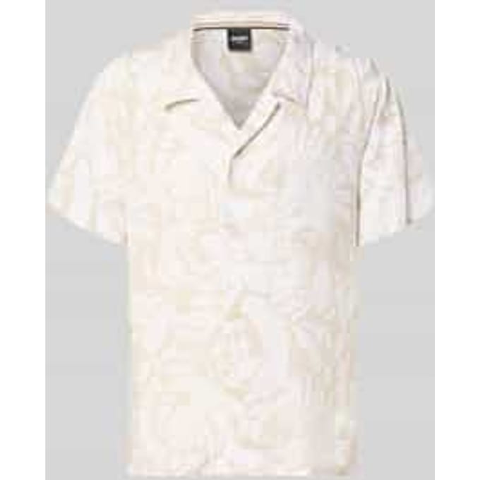 regular fit vrijetijdsoverhemd van pure viscose model 'BEACH'