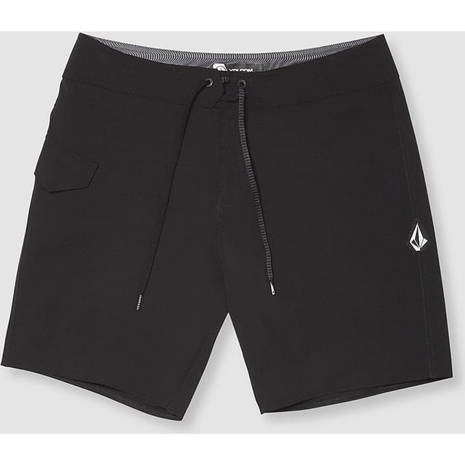 Volcom Lido Solid Mod 18 Boardshorts zwart