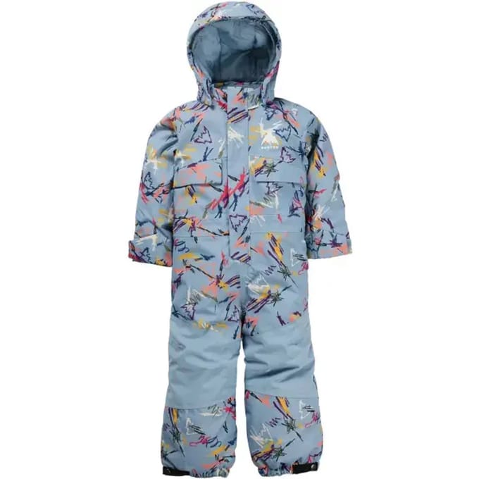 Burton 2l One Piece Overall Blauw 4 Years Kinderen