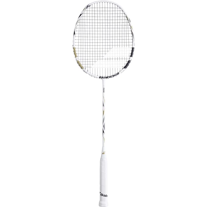 Babolat PRIME badmintonracket - wit / goud - controle