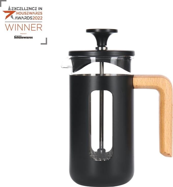 La Cafetière - Pisa Cafetiere Zwart - 3 kops