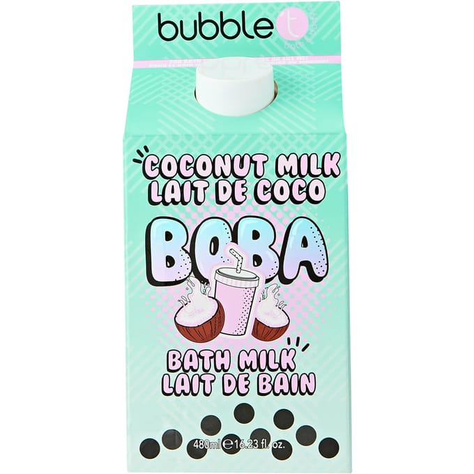 Bubble T Boba Coconut Milk Bath Milk 480 ml
