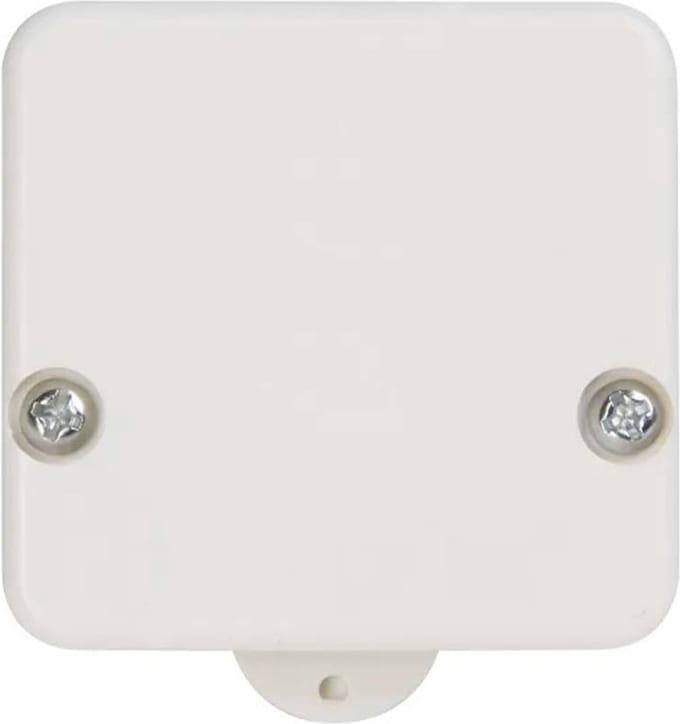 Kopp Kastschakelaar met Behuizing - Automatische Lichtschakelaar voor in de Kast - 2A 250V - 50x52mm - Wit