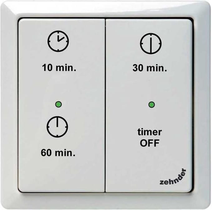 Zehnder - J.E. StorkAir Radiografische Timer-Afstandsbediening ventilator (RFT)