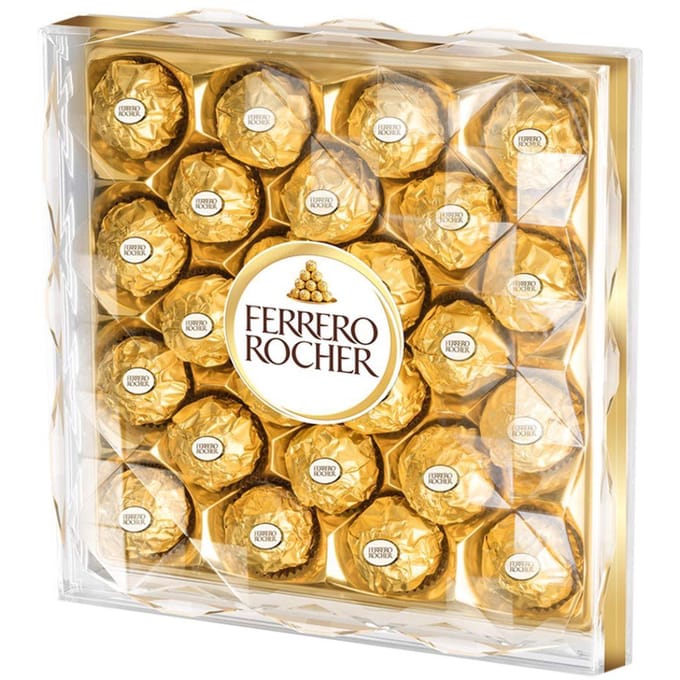 Ferrero Rocher Pralines in presentatiedoos - 24 stuks - 300 gram