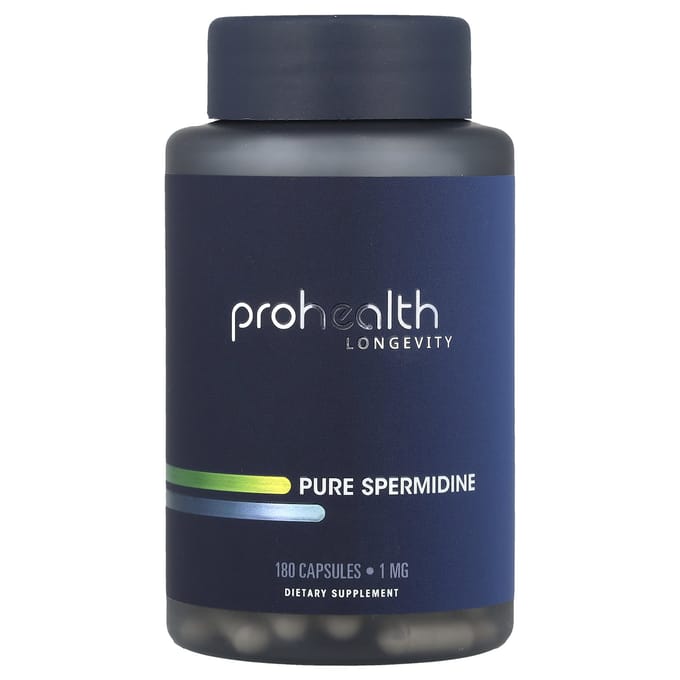 Pure Spermidine, 1 mg, 180 capsules