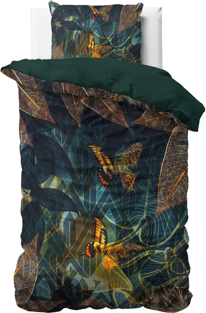 Dreamhouse dekbedovertrek Dark Rises Black 140 x 220 cm