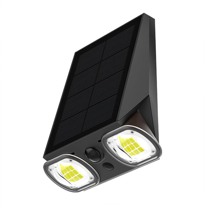 Solar wandlamp met sensor 800LM STRIKER