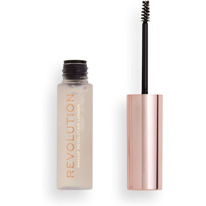 Makeup Revolution - High Brow Gel - Eyebrow Fixation Gel 6 Ml Clear