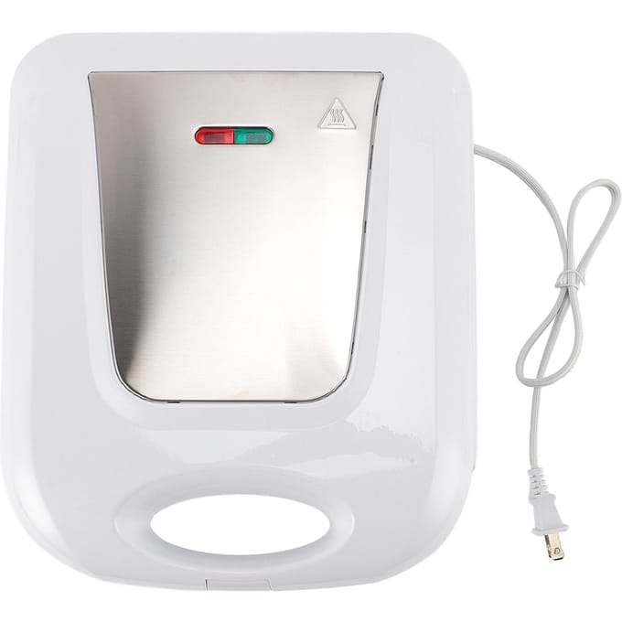 Mini Donut Maker 1400W 16 Gaten SUS Aluminium Anti-aanbak Elektrische Donut Persmachine voor Thuis L gray