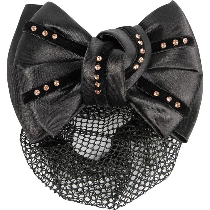 Harry's Horse Knot Haarspeld Scrunchie Zwart - RoseGold