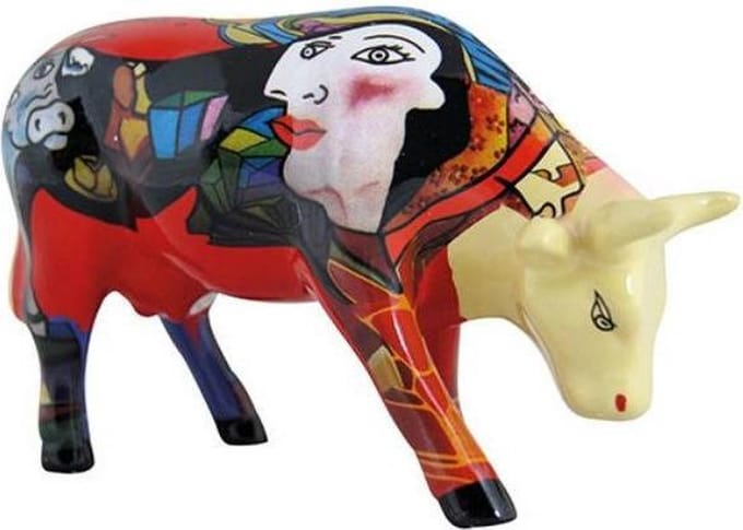 Cowparade | Picowso's African Period | Medium Keramiek