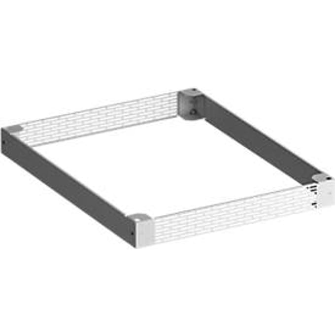PX sokkel, plaatstaal, gepoedercoat/gegalvaniseerd, B 800 x D 800 mm