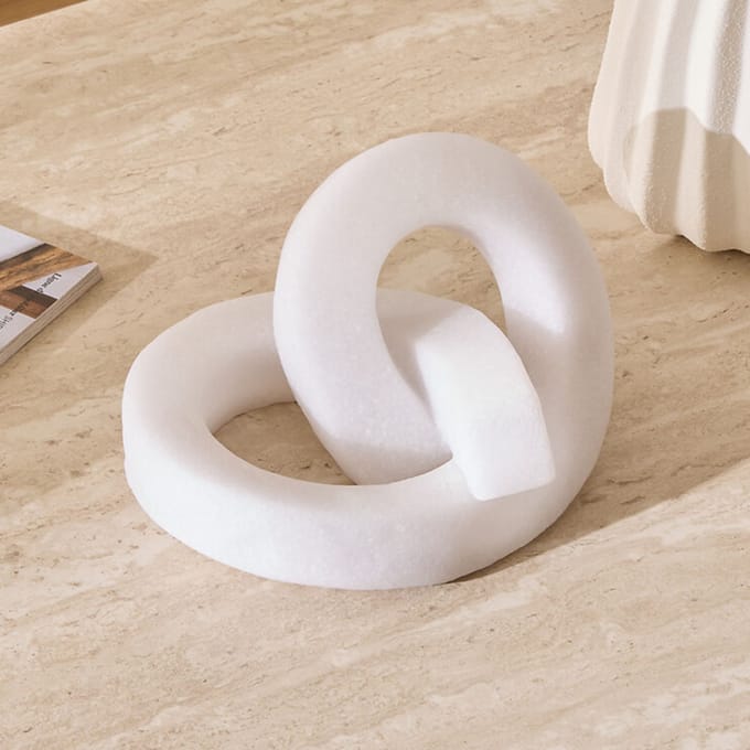 Eazy Living Decoratiebeeld H20 cm Liora Wit