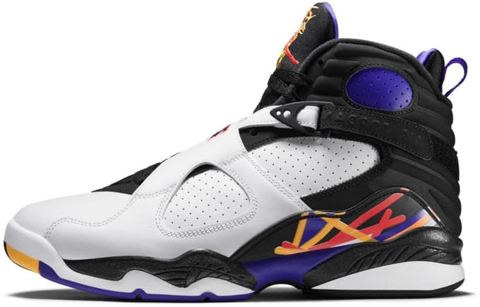 Jordan 8 Retro Three Peat 305381-142 44 black