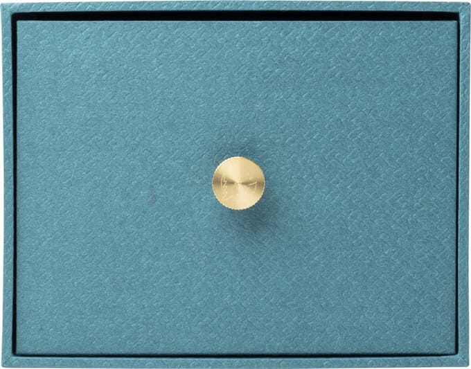 Exacompta 2x Fotodoos met lade OfficeByMe - Eendenblauw - 78603E