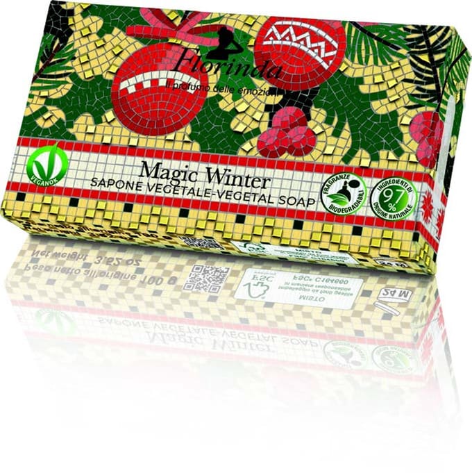 Florinda Mosaici Italiani Magic Winter vaste zeep 100 g