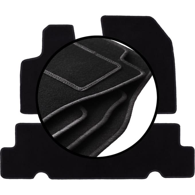 Complete set veloursmatten voor: Citroen C4 Picasso II minivan (2013-)