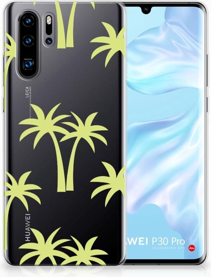 Huawei P30 Pro TPU Case Palmtrees