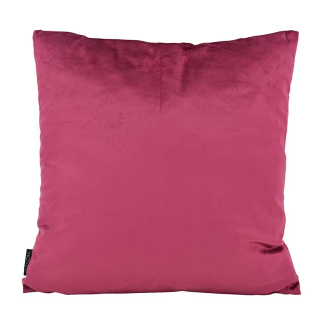 NOVÉE Sierkussen velvet cross wijn | 45 x 45 cm | polyester
