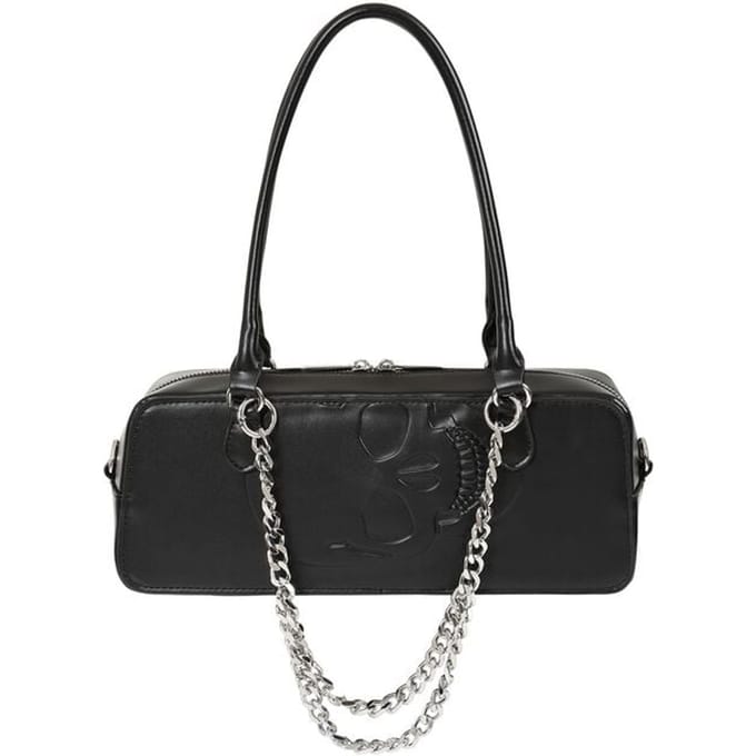 Banned - Gothic Handtas - Midnight Bound - voor Vrouwen - zwart