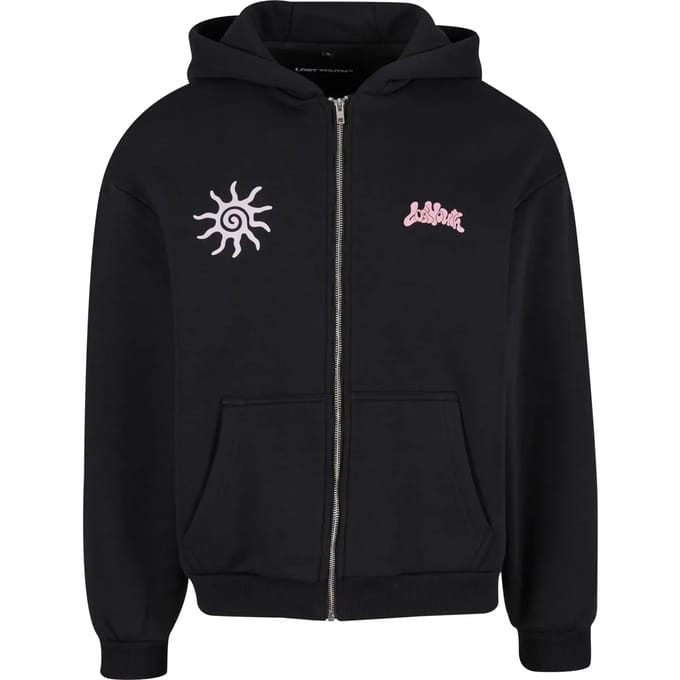 Oversized zip hoodie Lost Youth With Love