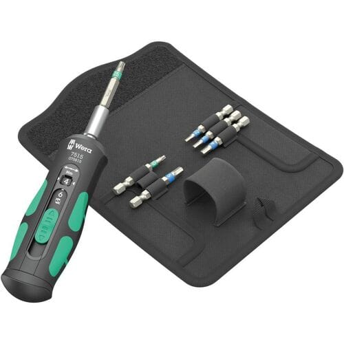 Wera 7515/7 Kraftform Safe-Torque Speed Bicycle 1 05075850001 Bitset 7-delig Torx, Inbus Incl. bithouder en schroevendraaier