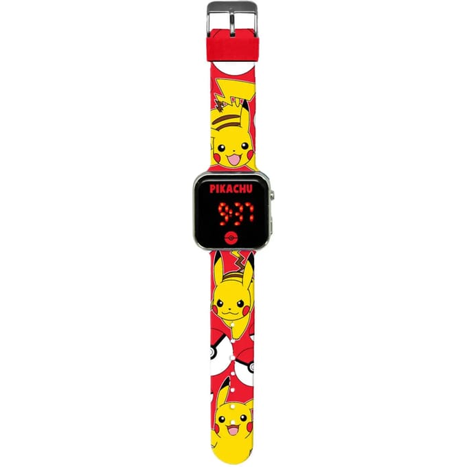 Montre LED - KIDS LICENSING - POK4322 - Rouge - Quartz - Affichage LED
