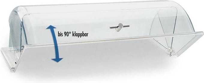 Vitrinekap - voor GN 1/1
