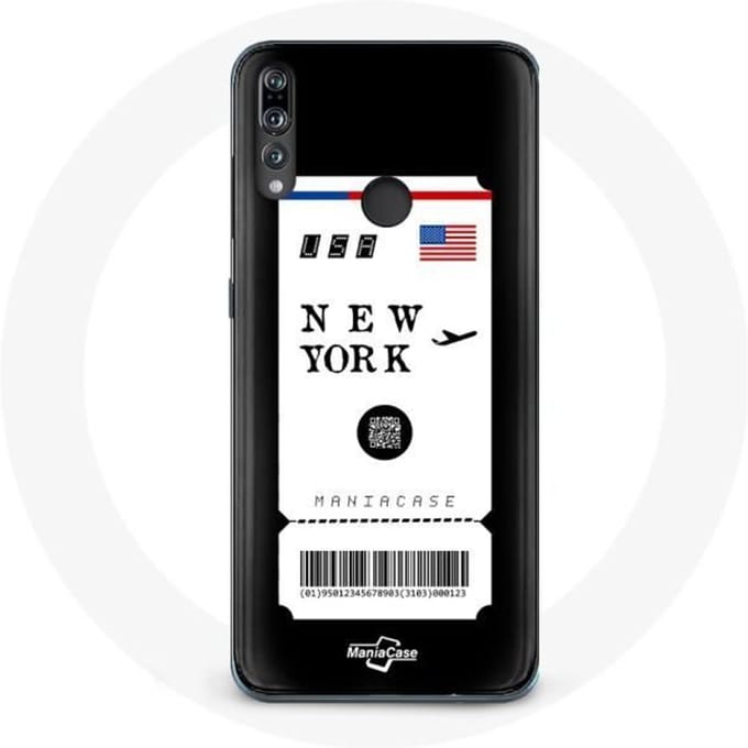 Coque - Huawei - P30 Lite - Souple - Billet d'avion - Protection synthétique